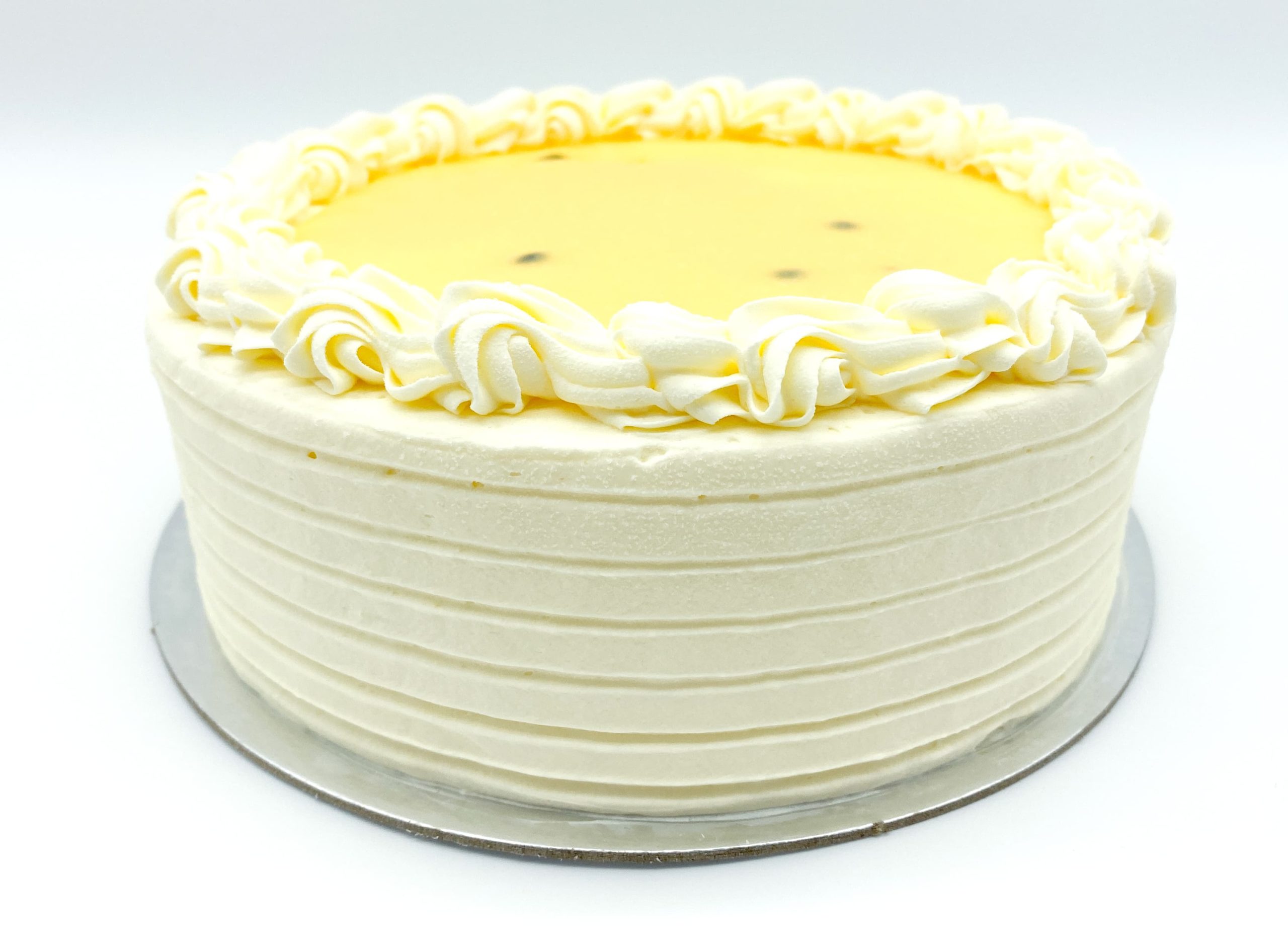 Pulpy Passion Fruit Pistachio Mille Crepe Cake (Slice) - Same Day Delivery  | YippiiGift